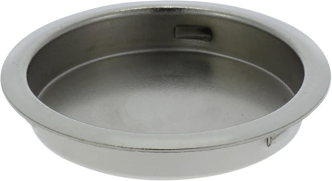 Starx Schuifdeurkom rond - chroom kleur - 52mm