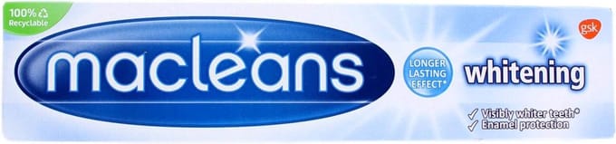 Macleans Whitening Tandpasta - 3 x 100 ml