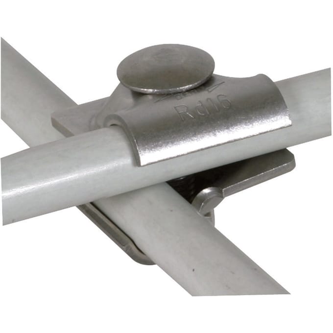 Dehn MV klem StSt Rd 16/16mm met spantkopschroef - 393069
