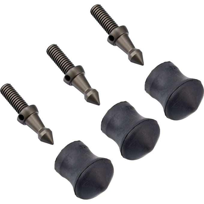 Accessoires pour trépied Gitzo Pointes + Pieds en caoutchouc 30 mm (3 paquet) GSF30S