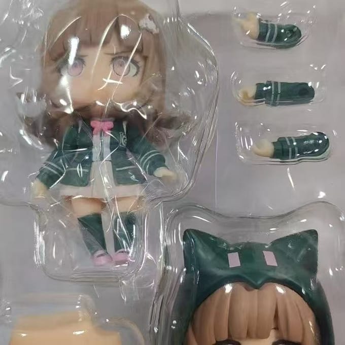 Danganronpa Chiaki Nanami 2227 Schattig Figuur Model Speelgoed gray