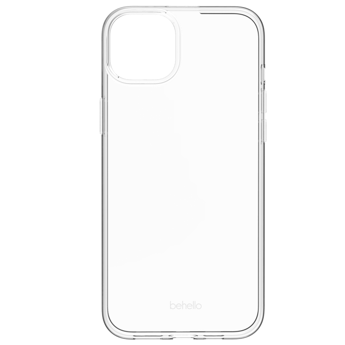 BeHello Telefoonhoesje iPhone 15 Plus Thin Gel Case - Transparant