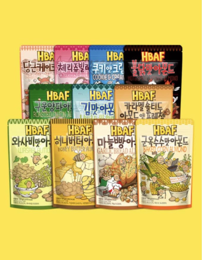 [HBAF] Kruiden/Zoete Amandel 190g #Buldak