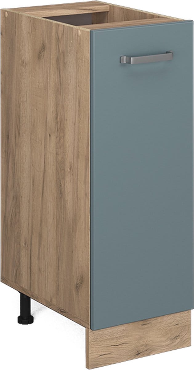 Vicco R-Line Apotheekkast – 30 cm, WB Eik Blauw-grijs