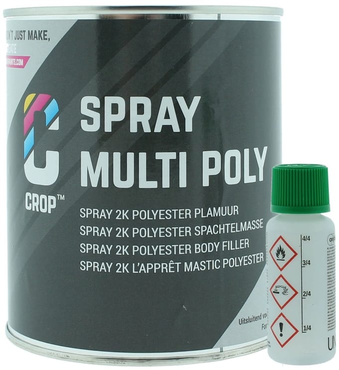 CROP SPRAY MULTI POLY 2K Spuitplamuur + Verharder