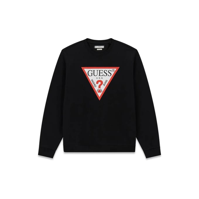 Sweatshirt Guess Red Triangle Fleece