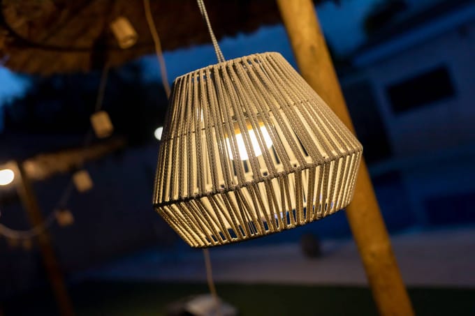 Newgarden Conta LED hanglamp, taupe