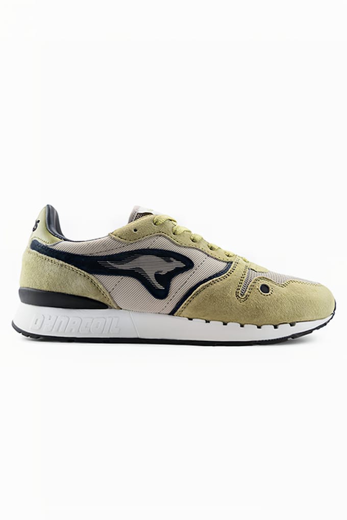 KangaRoos Coil Rx Olive/jet Black Größe: 36 | Trainers Outlet | Unisex | Schwarz