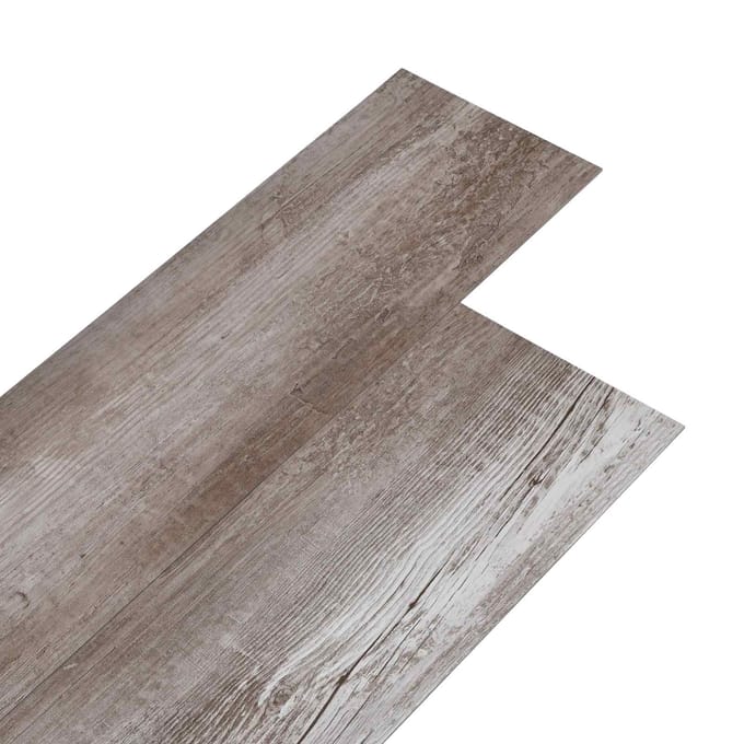 vidaXL - Vloerplanken - Mat - hout - bruin - 5,02 - m² - 36 - st - PVC