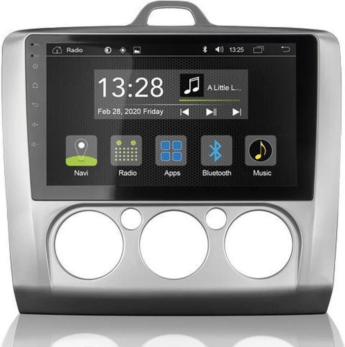 Radical R-C11FD1 – Pasklare Android autoradio Ford Focus 2 - DA3. Manual Airco.