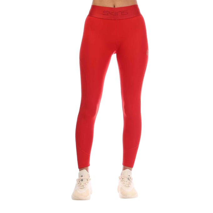 Skins Dames-serie 2-legging (Rood)