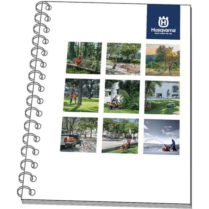 Husqvarna schrijfblok ring a5