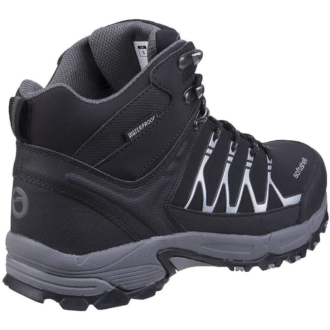 Cotswold Heren Abbeydale Wandelschoenen (Zwart/Grijs)