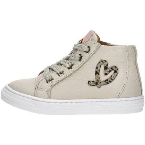Develab Veterschoen hoog Veterschoen hoog - Beige - Maat 23