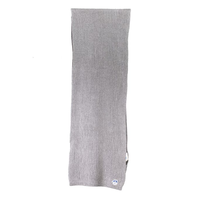 North Sails Sjaal Breed ribbreisel met logopatch