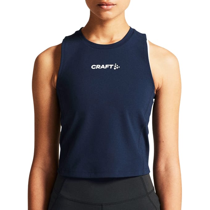 Craft Rush 2.0 Cropped Singlet Dames - Maat M