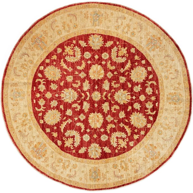 Vloerkleed Catharina rond wol | Hadorn