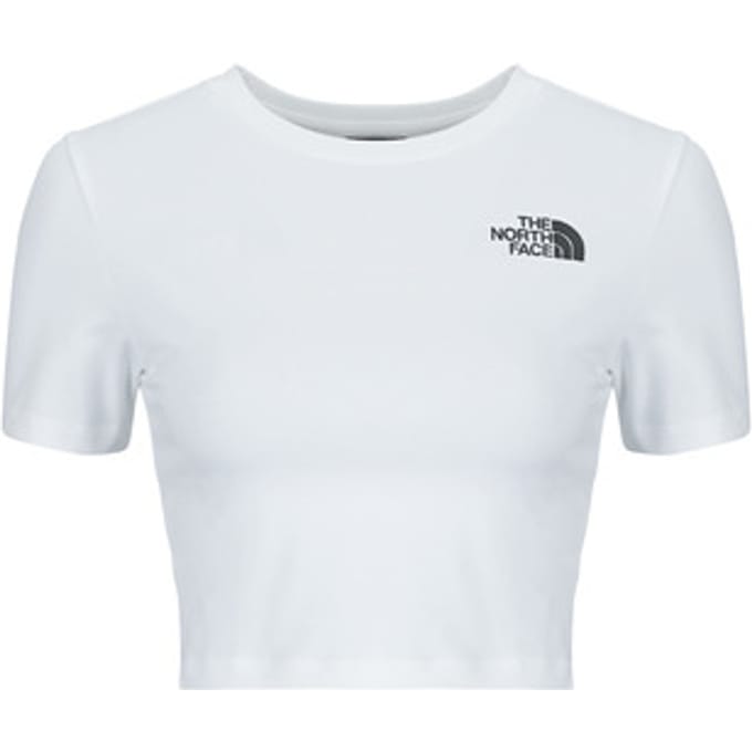 The North Face  T-shirt Korte Mouw S/S Essential Cropped Slim Tee