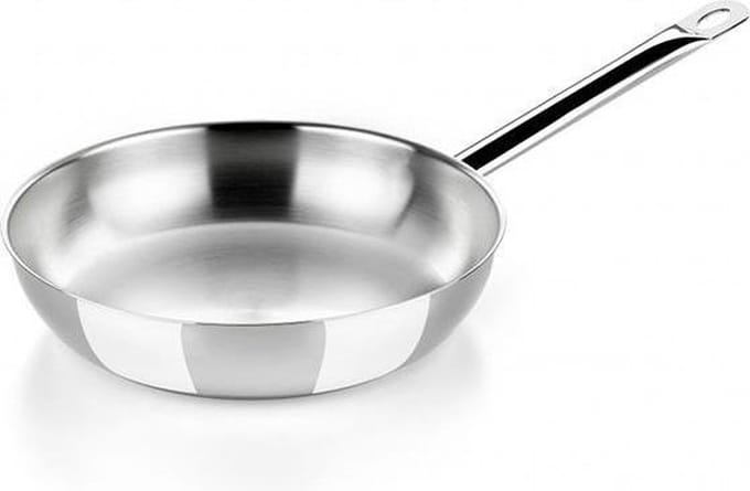 Bra Profesional A121612 Koekenpan Zilver