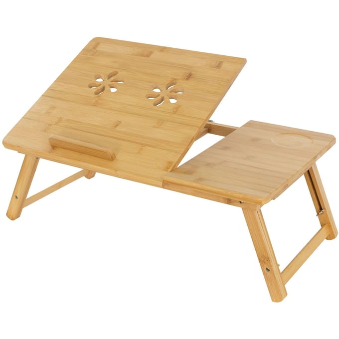 Laptop Tafel Opvouwbaar Bruin Hout ML Ontwerp
