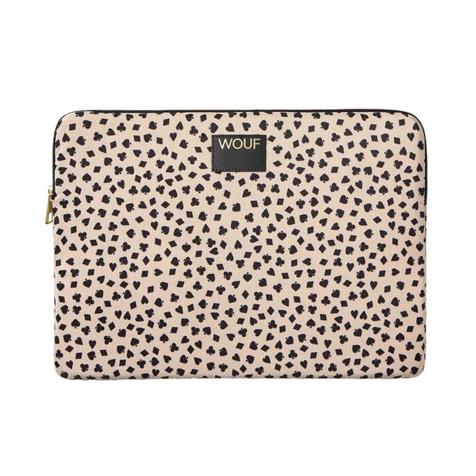 Wouf Daily Laptophoes 15-16 inch - Laptopsleeve - Lucky
