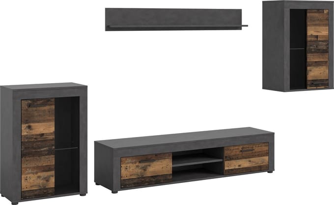 Jam wandkast J15 systeem eiken decor.