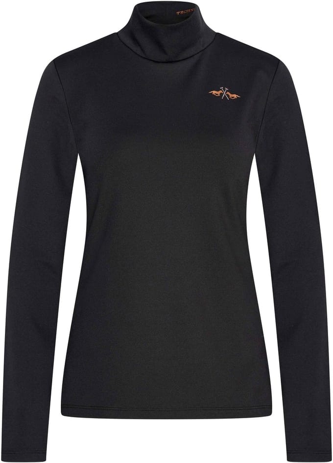 Hv Polo - Turtleneck Hvpleanne - Black - L (40)