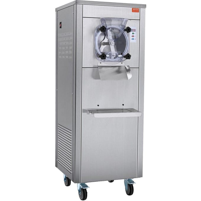 Machine à glace dure professionnelle, fabricant, 18 L/H, une seule saveur