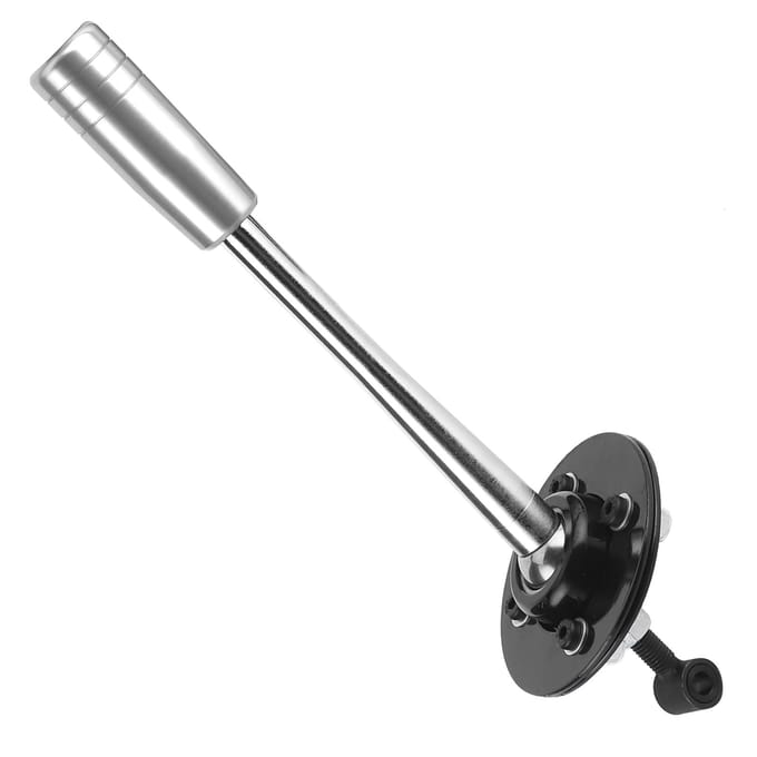 Korte Versnellingspook met Knop Auto Modificatie Geschikt voor E30 E36 E46 E34 E39 E6x Z3 1985‑2010 Silver gray