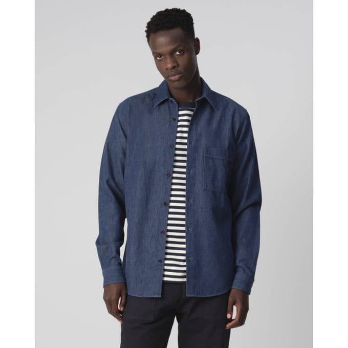 J.C. Rags Rix casual overhemd met lange mouwen