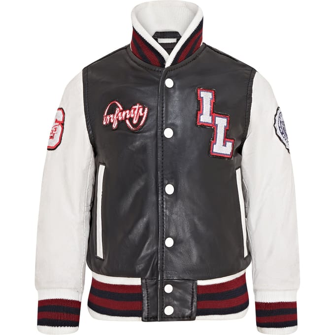 Letterman leren Varsity College bomberjack voor kinderen