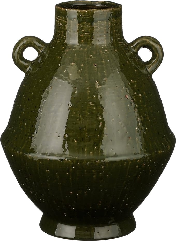 Mica Decorations Elena Vaas - H34 x Ø26 cm - Keramiek - Groen