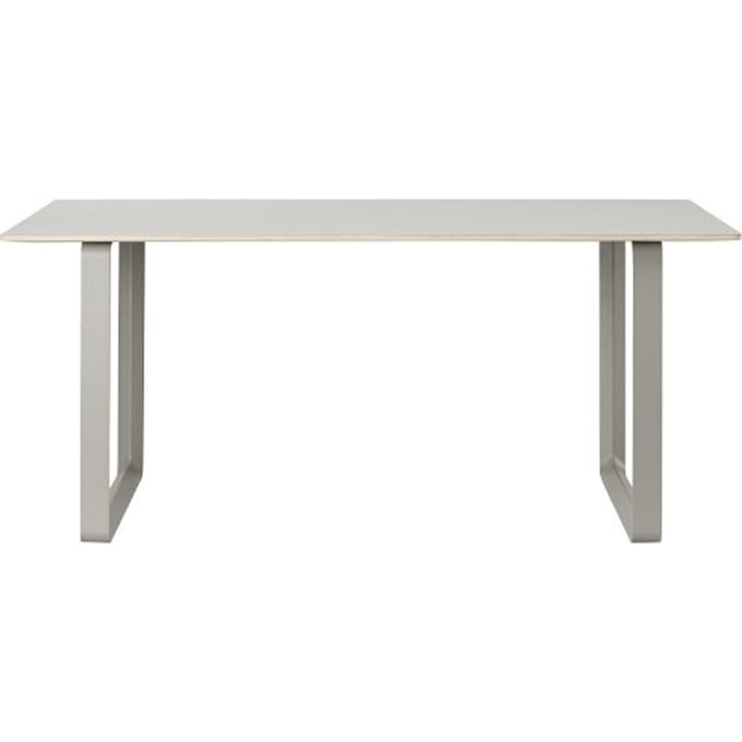 Muuto - 70/70 tafel - grijs - lichtgrijs - L - 4 - 6 Wochen