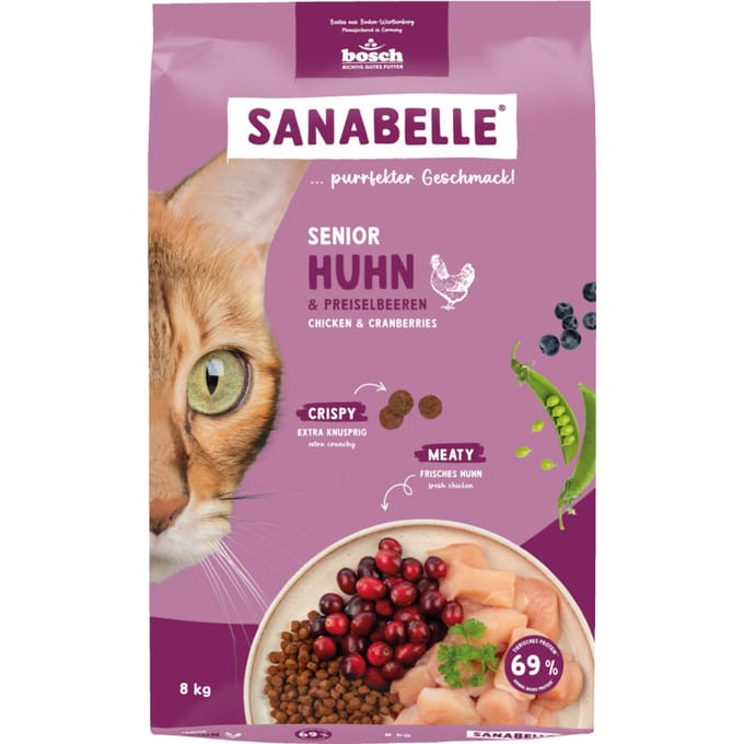 Sanabelle Senior Kattenvoer - 8 kg