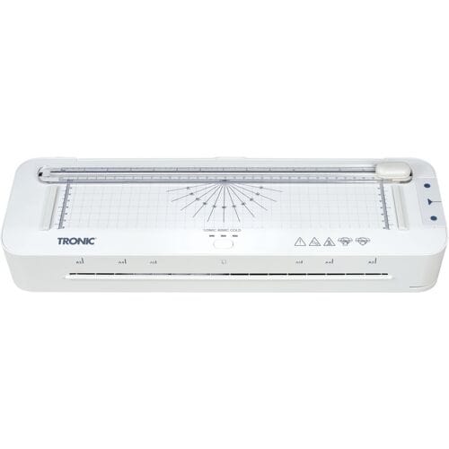TRONIC Lamineerapparaat - warm en koud lamineren (Wit/grijs)