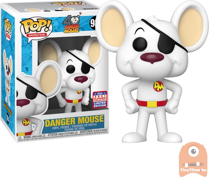 Funko Pop! Animation: Danger Mouse #984 (2021 Summer Convention)