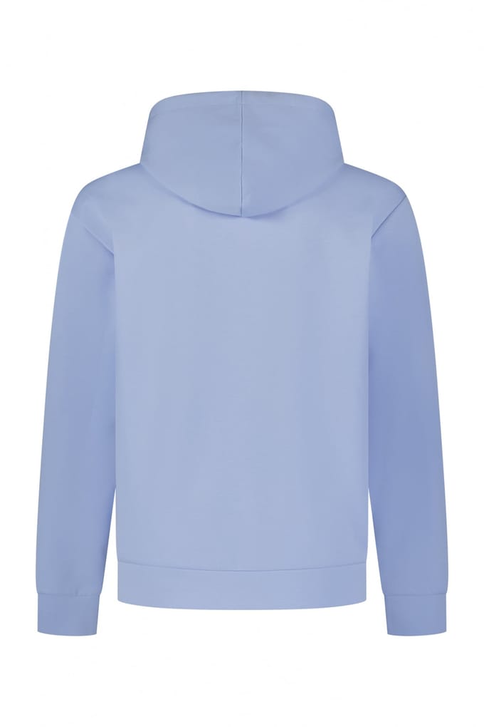 No Excess Sweater Full Zipper Hooded Interlock Blue Größe: M | Kaputzenpullis Outlet | Herren | Blau