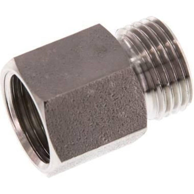 G 1/2'' F/M RVS Verlengstuk 40 Bar - 22 mm - FL2S-FM-ST-012G-22L
