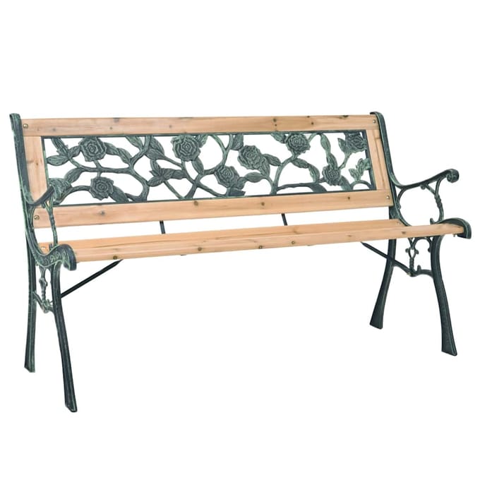 vidaXL - Tuinbank - 122 - cm - hout