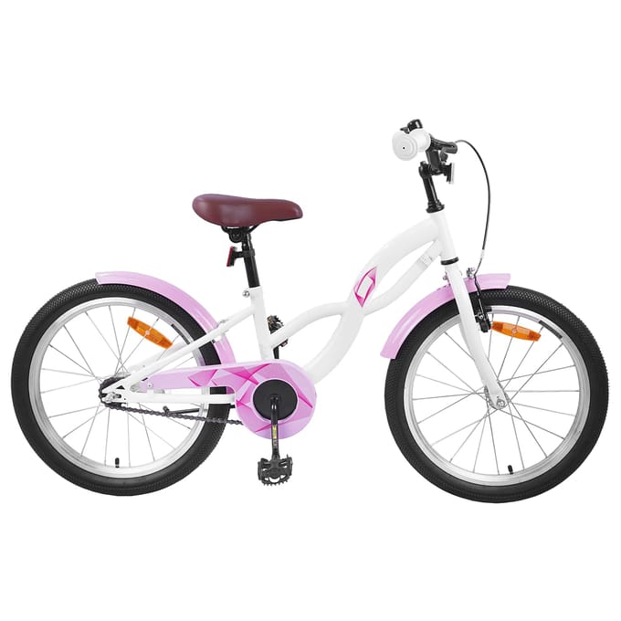 vidaXL - Kinderfiets - 20 - Inch - voor - 6-11 - jaar - oud - Wit
