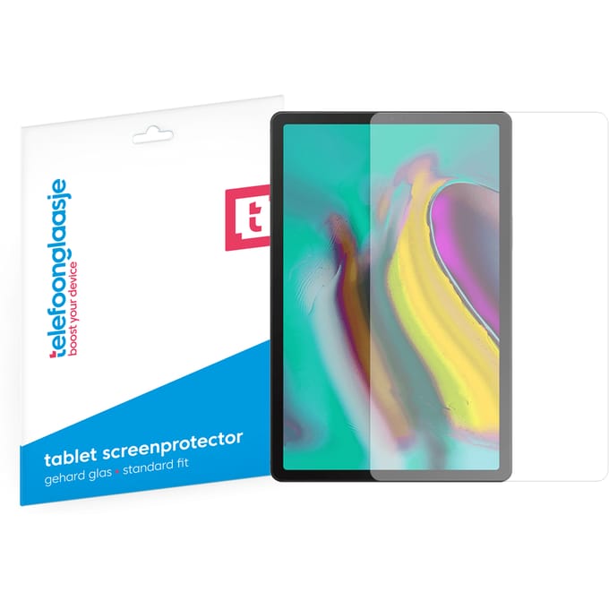 Samsung Galaxy Tab S5e screenprotector gehard glas Case Friendly