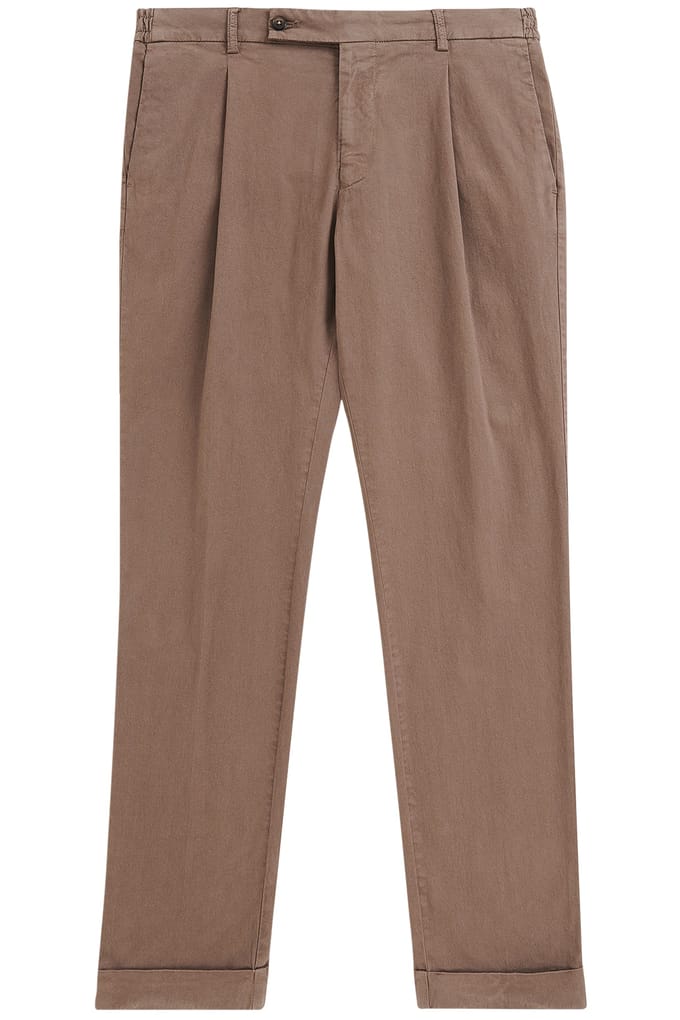 No Label Langford Cotton-stretch Taupe Größe: 50 | Chinos Outlet | Herren | Schwarz