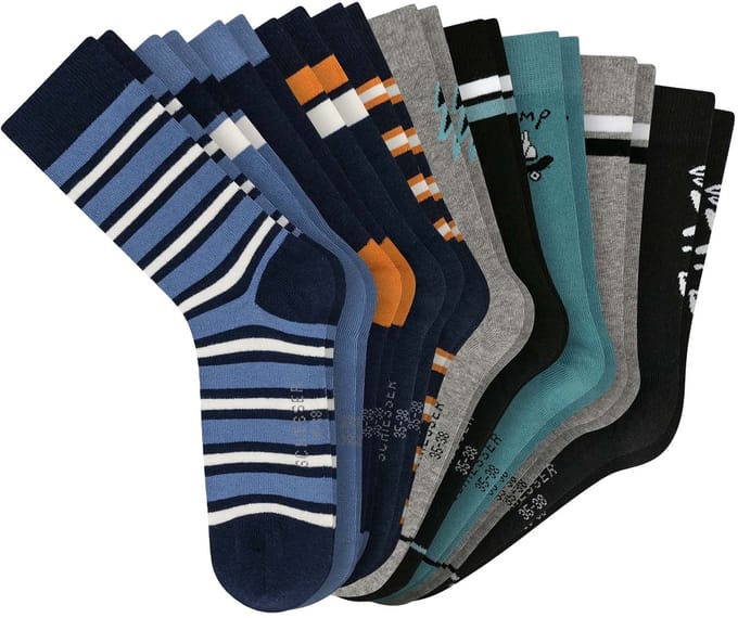 SCHIESSER Sokken Legwear Teens 10P Set van 10