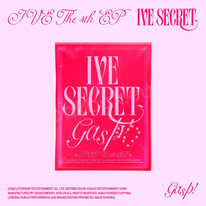 IVE - [IVE SECRET] 4e Mini-album Gasp