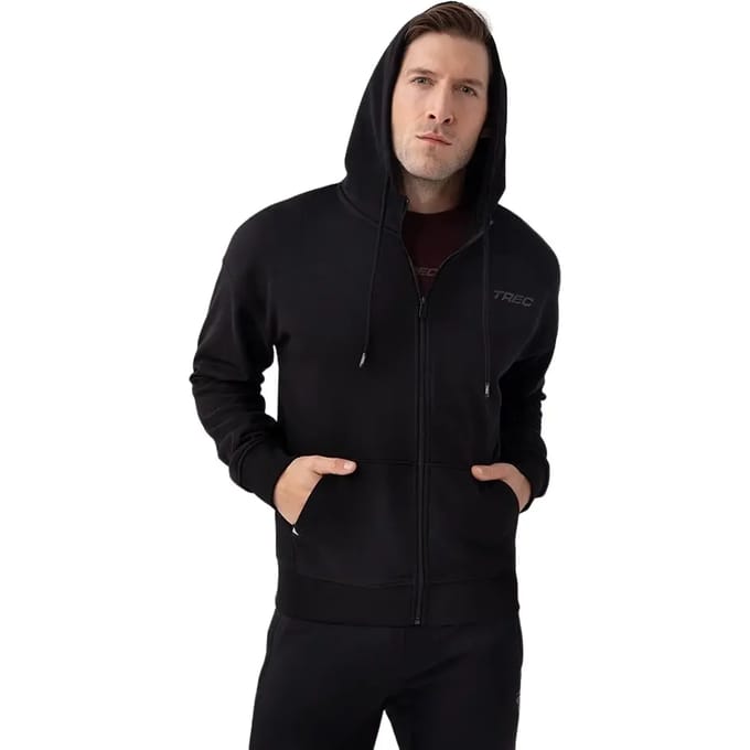 Hooded sweatshirt met rits Trec Wear TW Basic 182