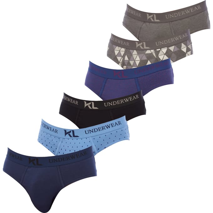 Verpakking van 6 Heren Katoenen Boxershorts KLSP6