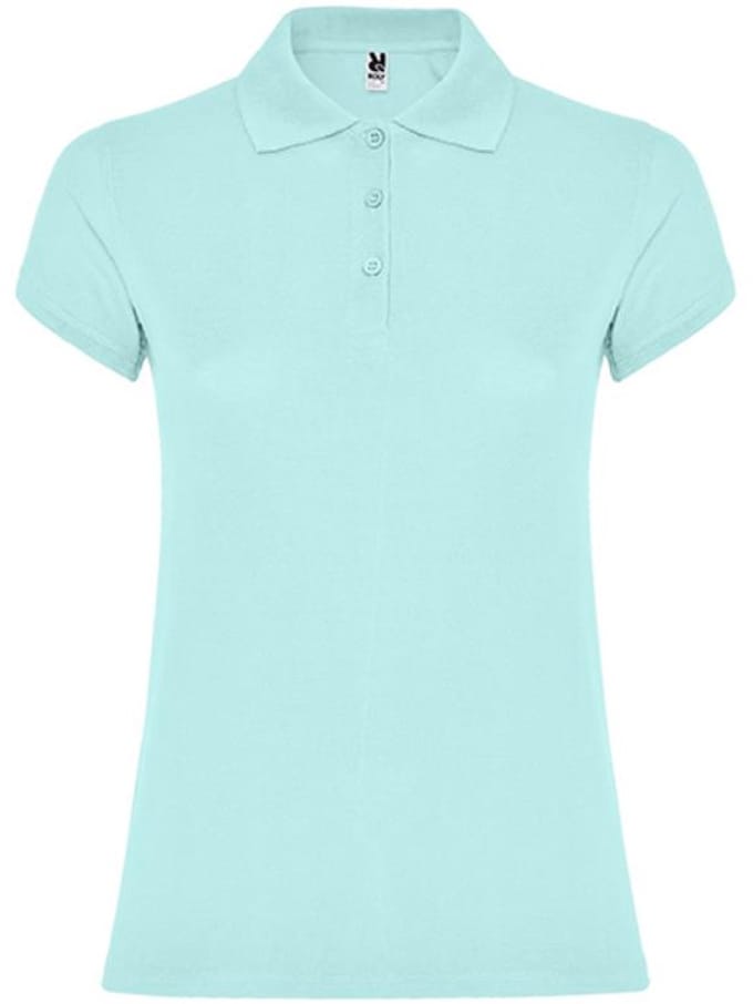 Roly - Star Dames Polo - Mint 98 maat S