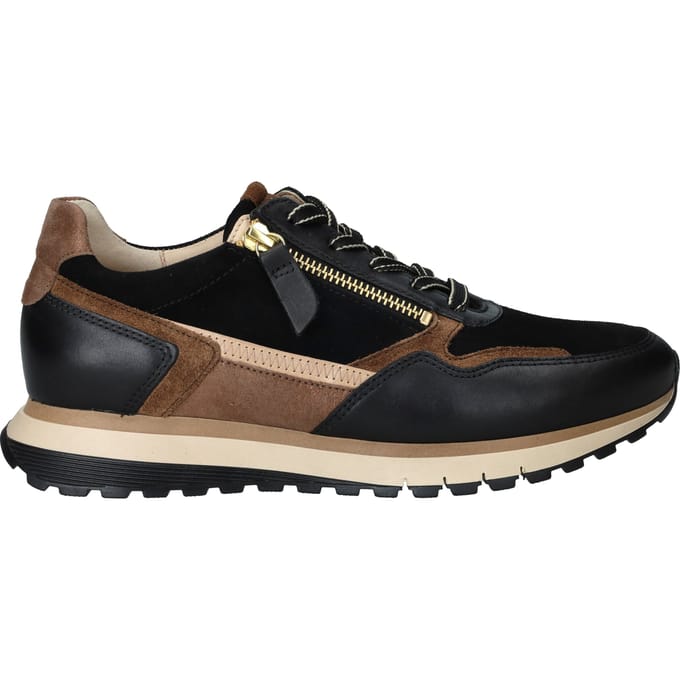 Gabor Gabor Sneakers zwart Suede