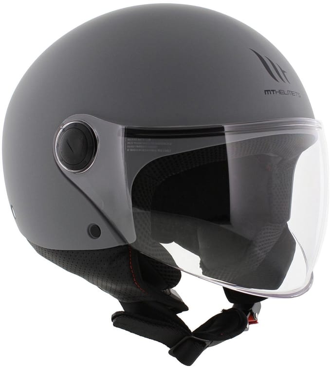 MT Street S helm mat grijs M