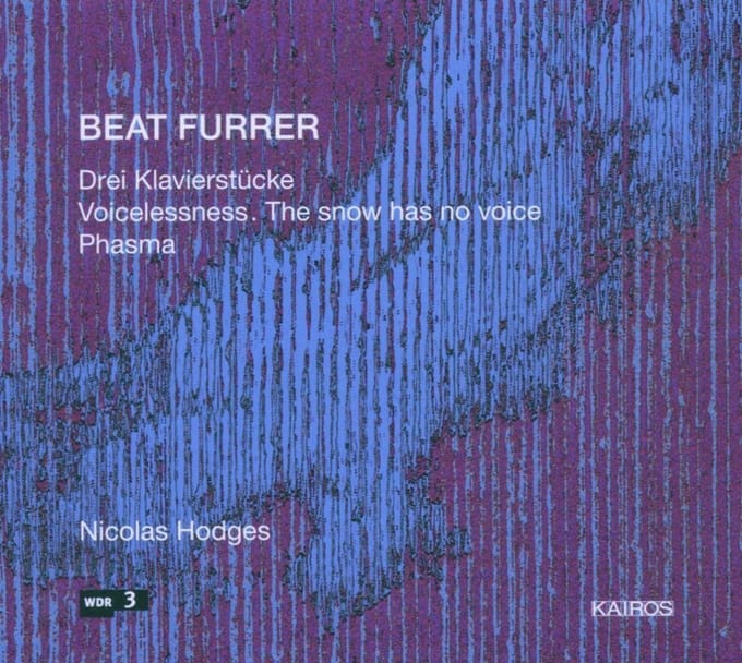 Nicolas Hodges - Furrer: Solo Piano Works (CD)